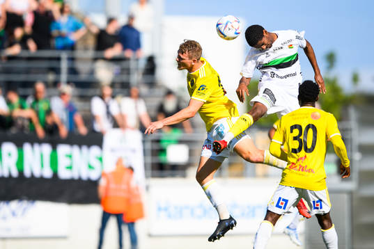 Falkenbergs Robin Hofsö och GAIS Harun Ibrahim