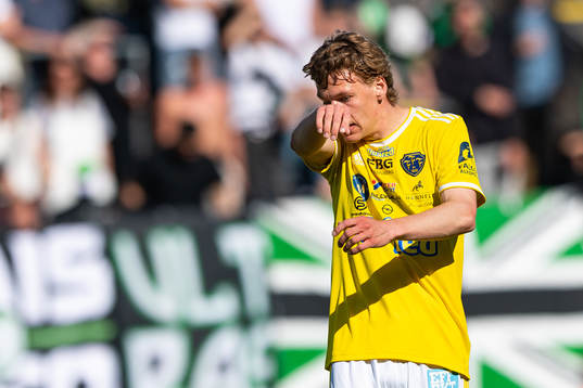 Falkenbergs Melker Nilsson deppar