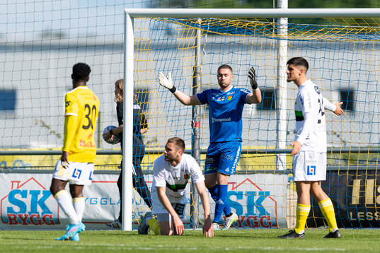 GAIS målvakt Mergim Krasniqi