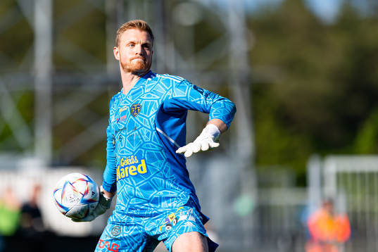Falkenbergs målvakt Tim Erlandsson