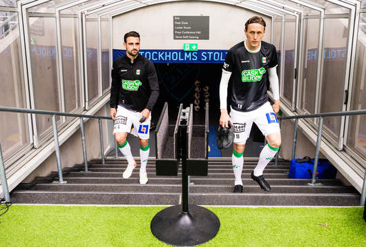 Varbergs Oliver Stanisic och Joakim Lindner