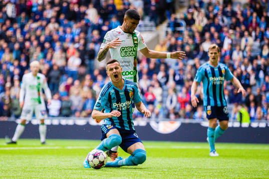 Djurgårdens Haris Radetinac får straff