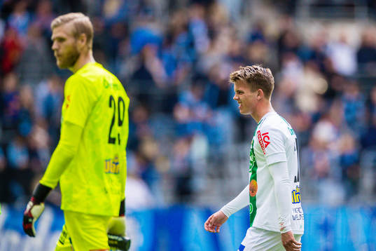 Varbergs spelare deppar