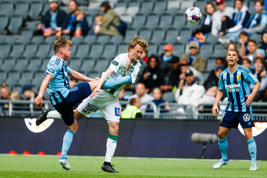 Djurgårdens Rasmus Schüller och Varbergs Alexander