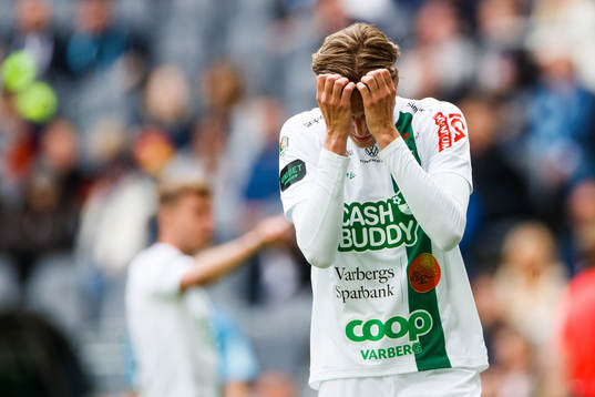 Varbergs Hampus Zachrisson deppar