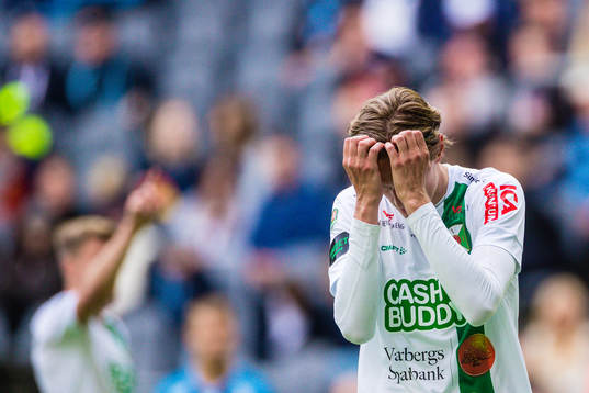 Varbergs Hampus Zachrisson deppar