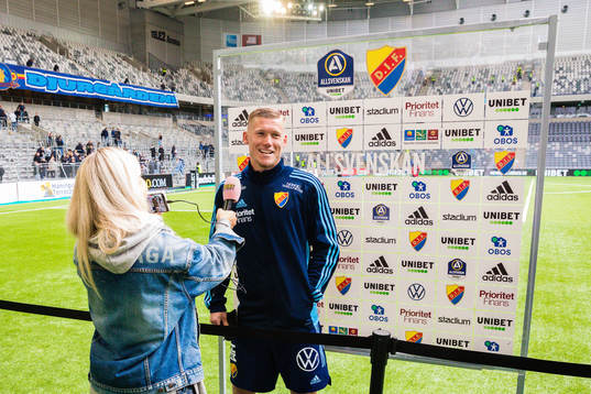 Djurgårdens Victor Edvardsen