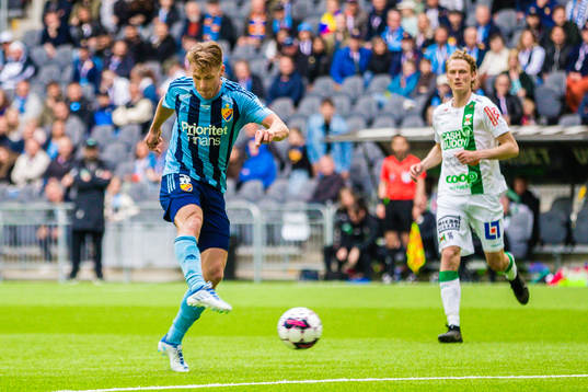 Djurgårdens Rasmus Schüller gör 3-0