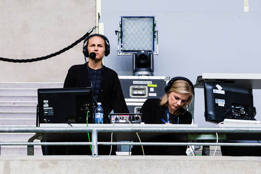 Discoverys Emelie Zaar Ölander och Petra Svensson
