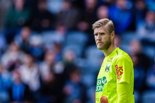 Varbergs målvakt Fredrik Andersson
