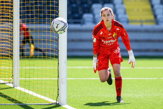 Djurgårdens målvakt Kelsey Daugherty