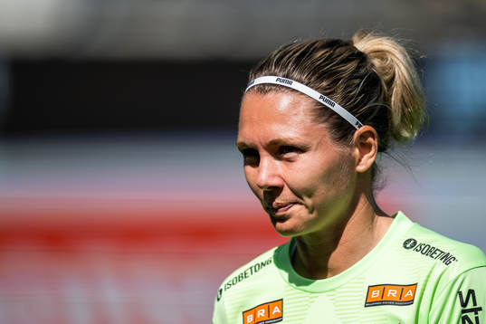 Häckens målvakt Jennifer Falk