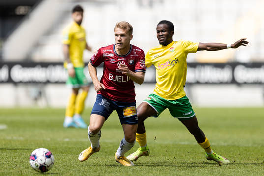 Örgrytes Hampus Dahlqvist och Dalkurds Frank Arhin