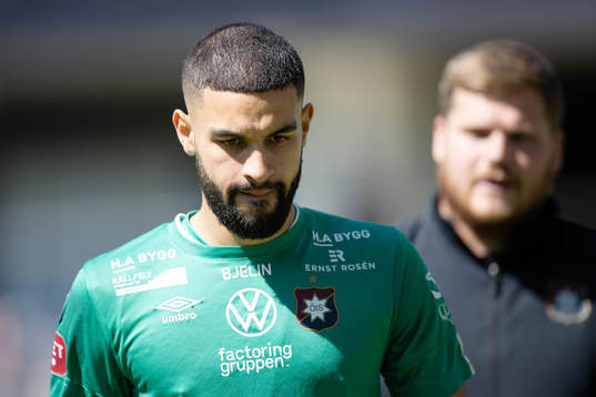 Örgrytes målvakt Sixten Mohlin deppar