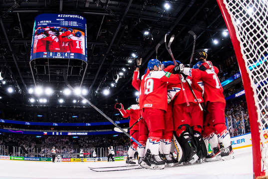 Bläddra bland fler bilder av 2022 IIHF Ice Hockey World Championship, Czech Republic - USA