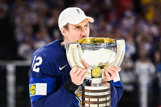 Marko Antilla of Finland celebrates