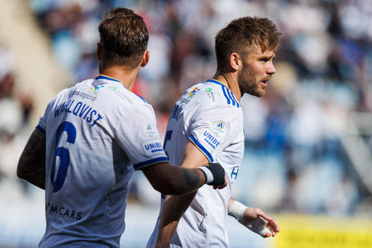 IFK Norrköpings Christoffer Nyman jublar