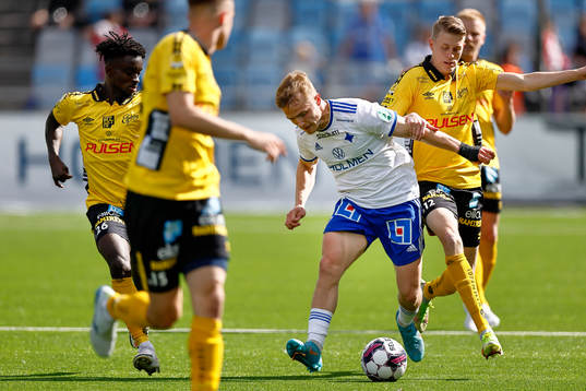 IFK Norrköpings Jacob Ortmark och Elfsborgs Alexander