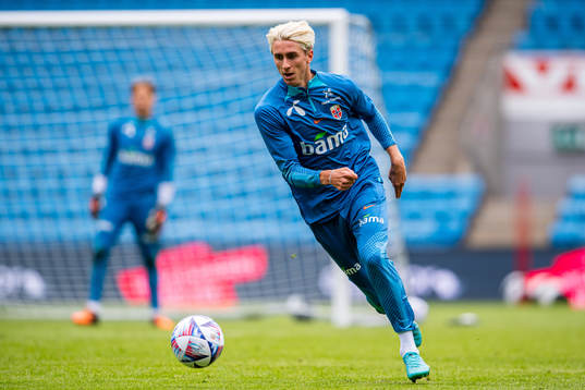 Dennis Johnsen of the Norwegian national football team
