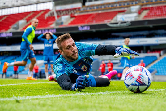 Goalkeeper Alexander Pedersen