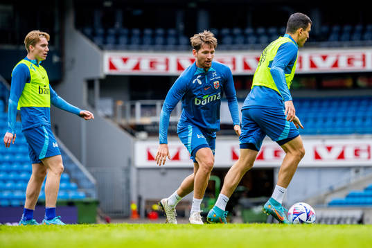 Stefan Strandberg of the Norwegian national football team