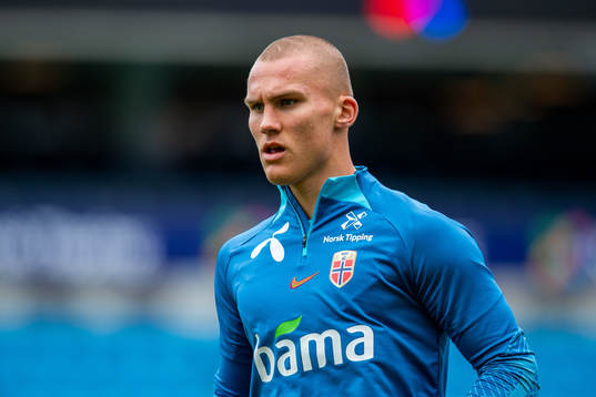 Leo Østigård of the Norwegian national football team