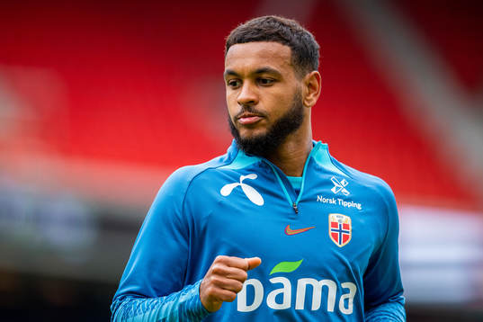 Joshua King of the Norwegian national football team