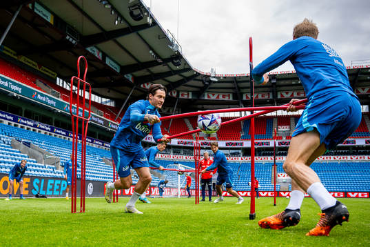 Mathias Normann of the Norwegian national football team