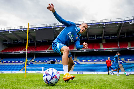 Leo Østigård of the Norwegian national football team
