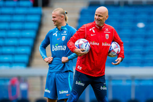 Ståle Solbakken, head coach of the Norwegian national