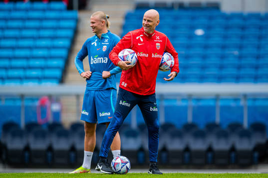 Ståle Solbakken, head coach of the Norwegian national