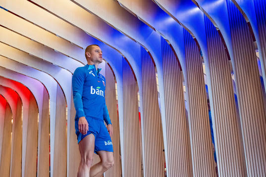 Julian Ryerson of the Norwegian national football team