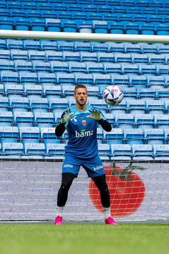Goalkeeper Alexander Pedersen