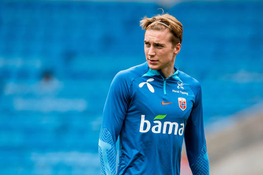 Kristian Thorstvedt of the Norwegian national football team