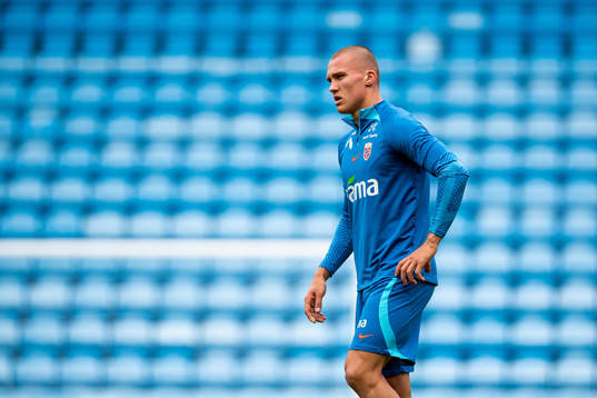 Leo Østigård of the Norwegian national football team