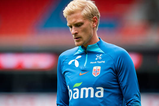 Morten Thorsby of the Norwegian national football team