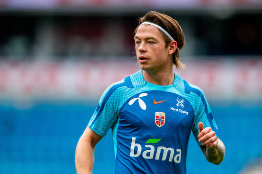 Patrick Berg of the Norwegian national football team