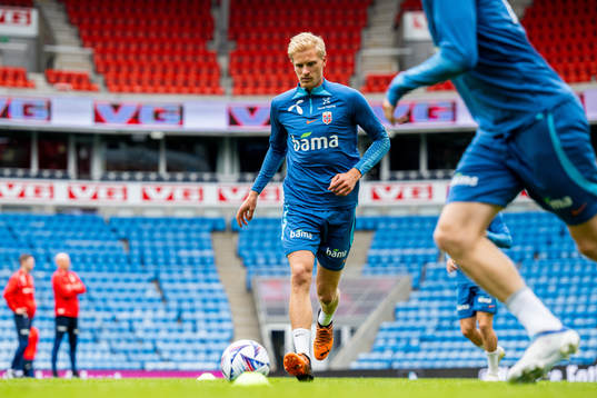 Morten Thorsby of the Norwegian national football team