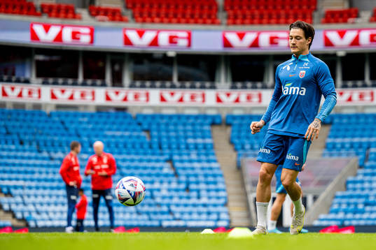 Mathias Normann of the Norwegian national football team