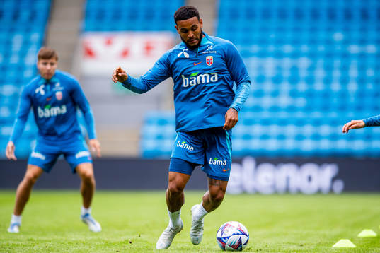 Joshua King of the Norwegian national football team
