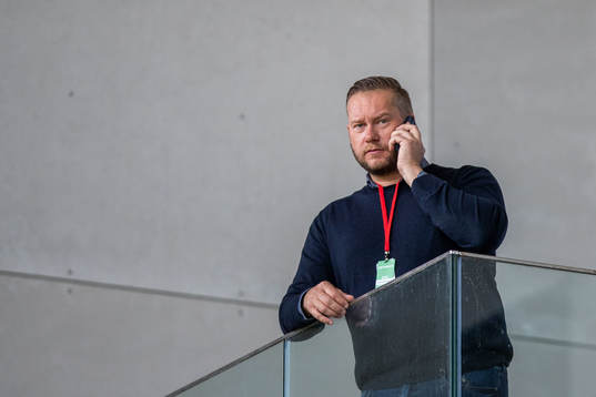 Helsingborgs klubbchef Joel Sandborg