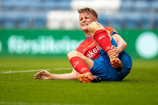 Helsingborgs Casper Widell har ont