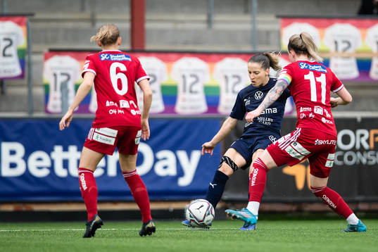 FC Rosengårds Jelena Cankovic mot Piteås Sofia