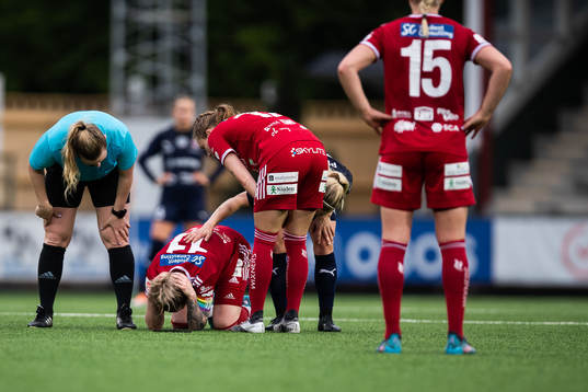 Piteås Cecilia Edlund har ont