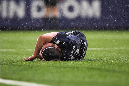 FC Rosengårds Loreta Kullashi har ont