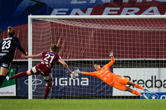 Piteås Hlin Eiríksdóttir gör 1-1 bakom FC Rosengårds