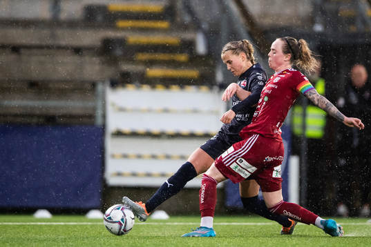 FC Rosengårds Ria Noora Minerva Öling och Piteås Cecilia