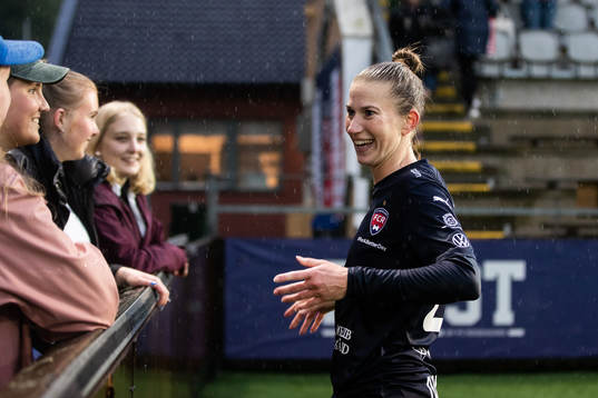 FC Rosengårds Emma Berglund jublar