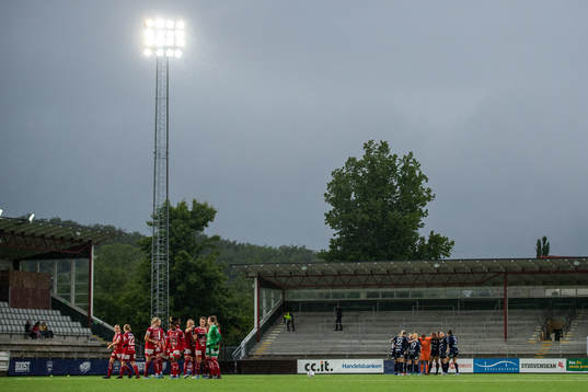 Piteås och FC Rosengårds spelare