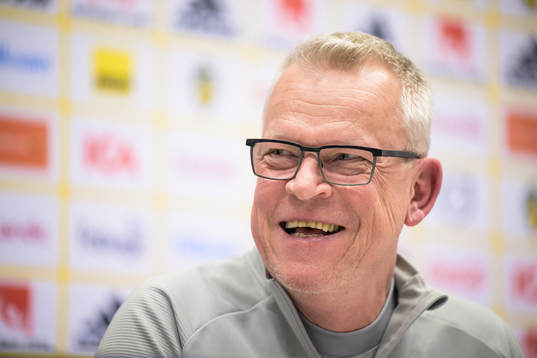 Head coach Janne Andersson of the Swedish national football